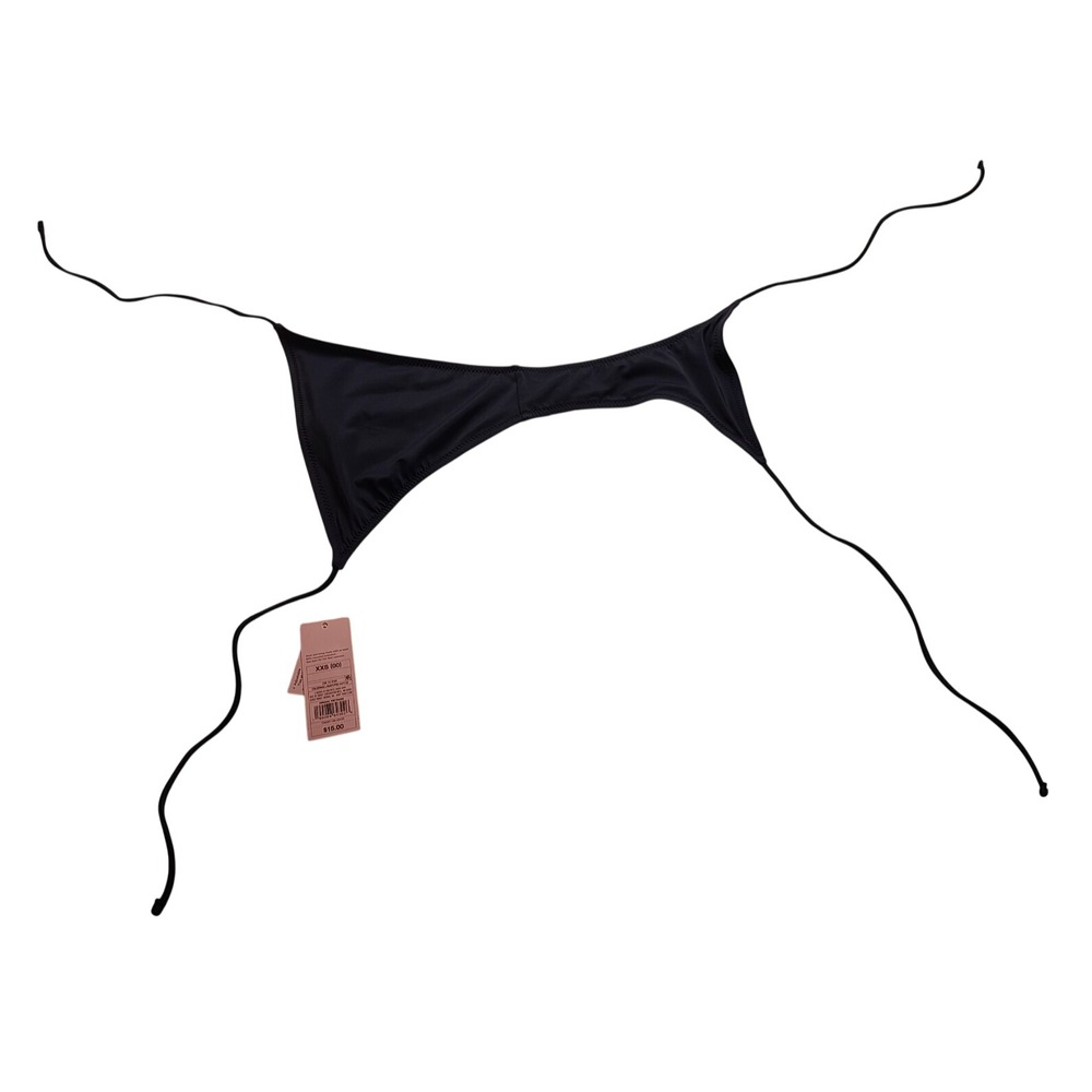 Wild Fable Navy Blue Side Tie Bikini Bottom XXS Low Rise Summer Swim Tops NWT